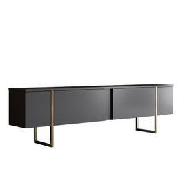 Hanah Home Luxe Set - Antracita, Dorado